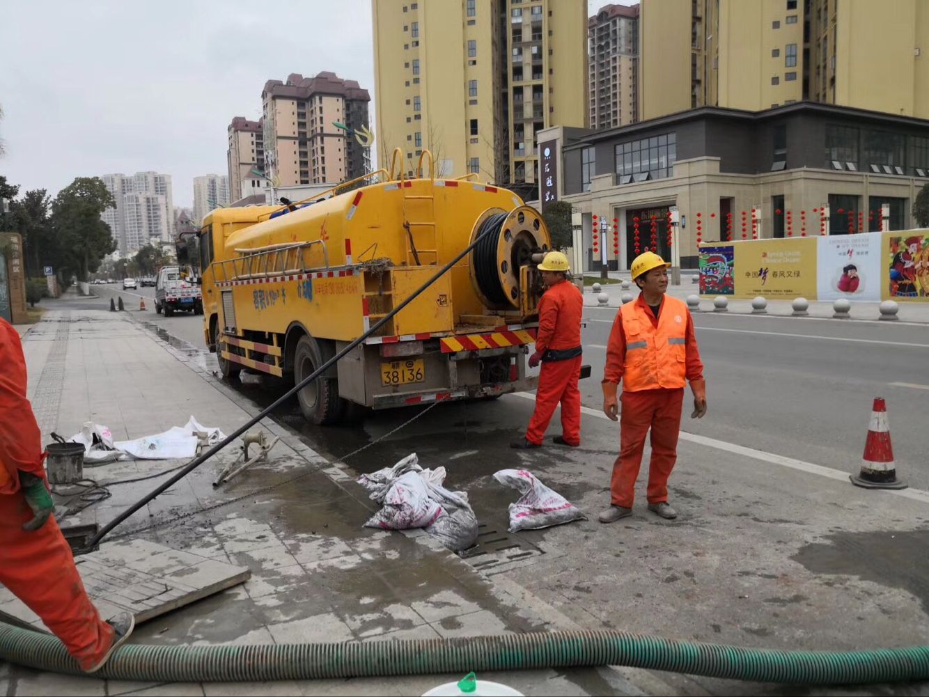 昌都排污管道清淤-管道清洗